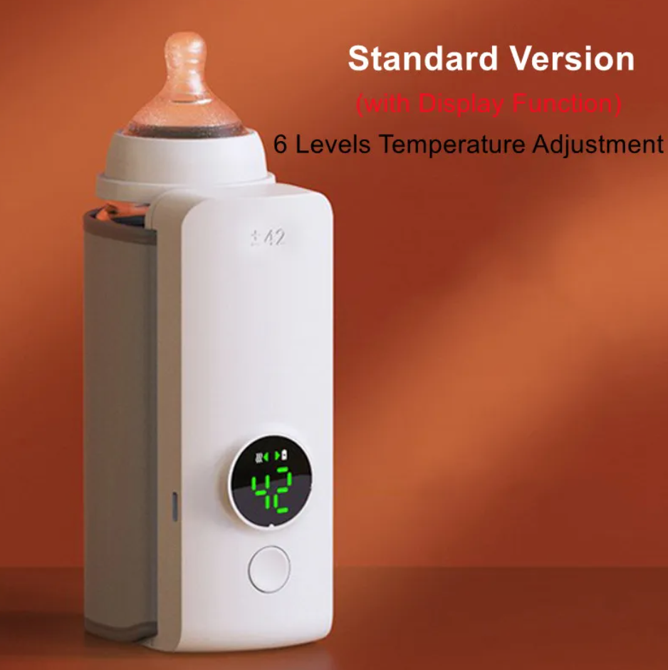 Portable Wireless Baby Bottle Warmer – Warm Milk Anywhere, Anytime