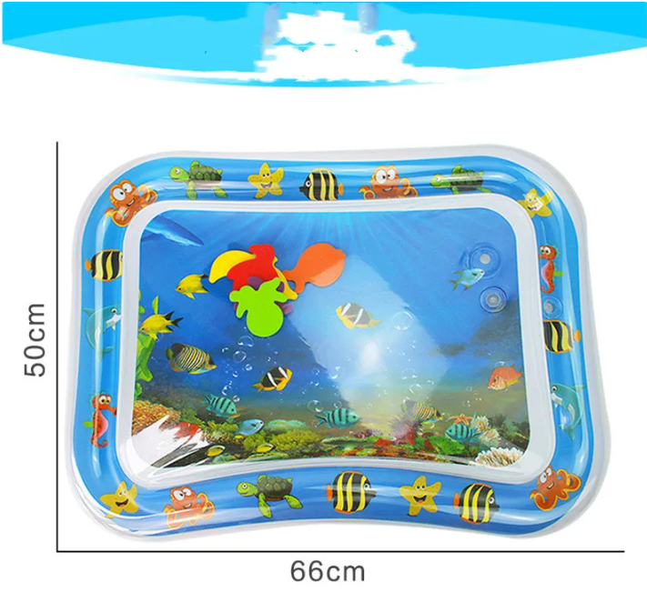 Baby Inflatable Water Play Cushion – Sensory Tummy Time Mat